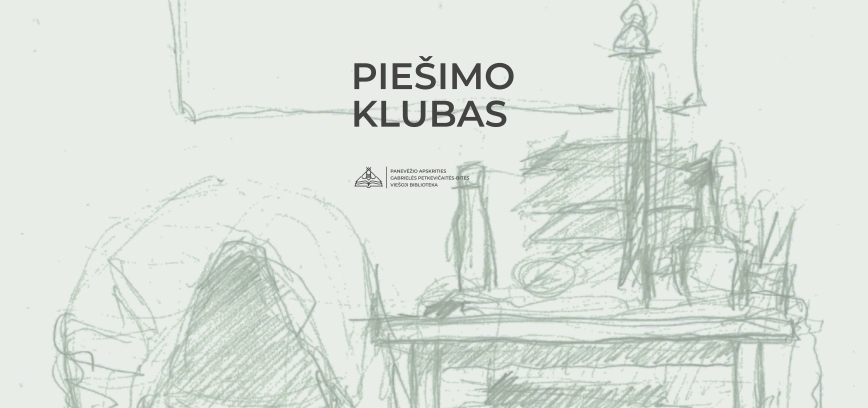 Piešimo klubas bibliotekoje