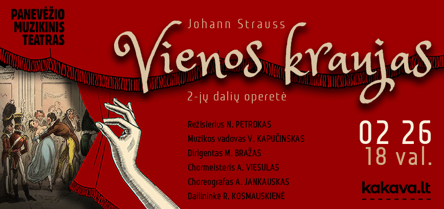 J. Strausso 2-jų dalių operetė „Vienos kraujas“