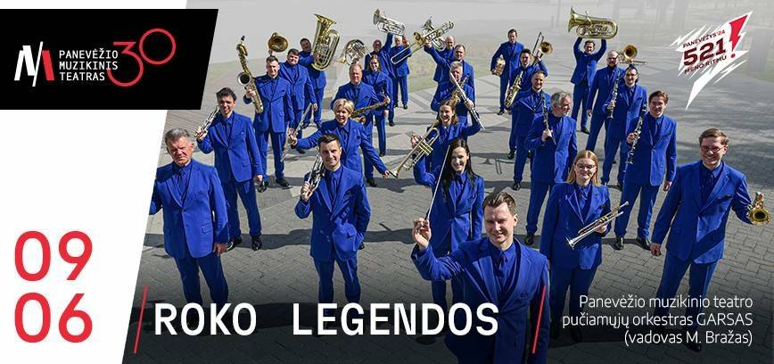 Koncertas Panevėžio miesto gimtadieniui „Roko legendos“