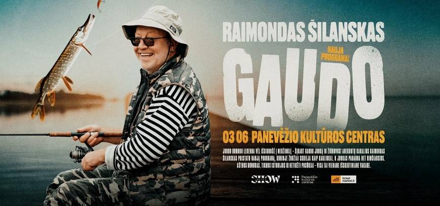 Raimondo Šilansko pasirodymas „Gaudo“