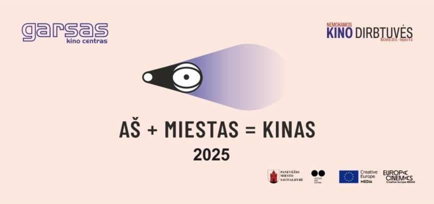 Kino dirbtuvėse AŠ+MIESTAS=KINAS'25 sukurtų filmų pristatymas