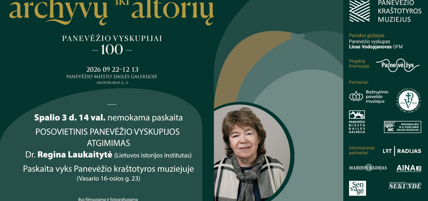 Paskaita „Posovietinis Panevėžio vyskupijos atgimimas“