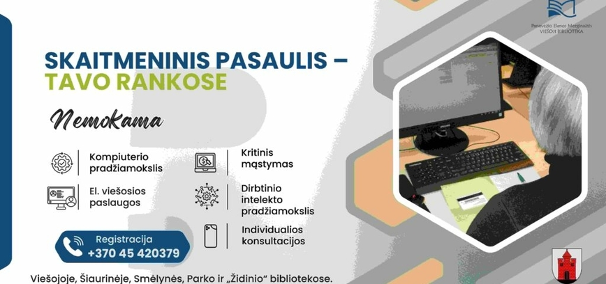 Skaitmeninių įgūdžių mokymai 