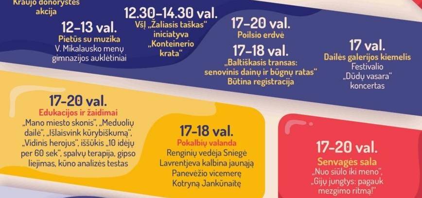 Susitikime penktadienį