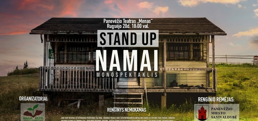 STAND UP NAMAI (monospektaklis)