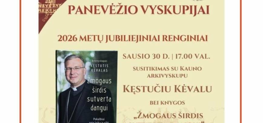 Susitikimas su Kauno arkivyskupu Kęstučiu Kėvalu