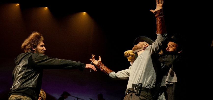 Dviejų dalių spektaklis ŠV. SPEIGAS (rež. A. Špilevoj)