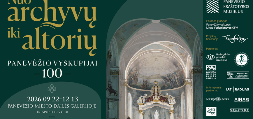 Paroda NUO ARCHYVŲ IKI ALTORIŲ: PANEVĖŽIO VYSKUPIJAI – 100
