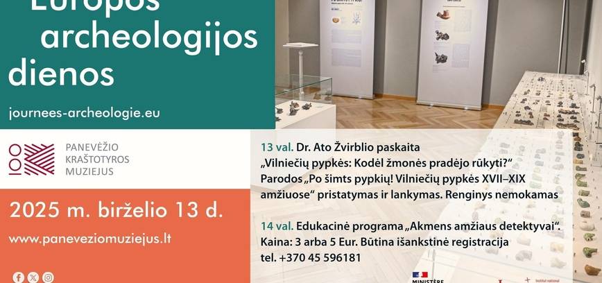 Europos archeologijos dienos Panevėžyje