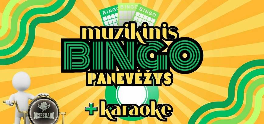Muzikinis BINGO + KARAOKE