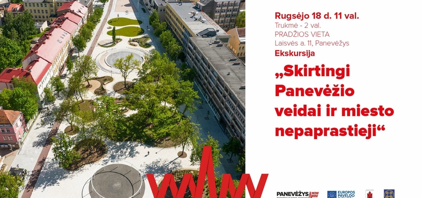 Nemokama ekskursija „Skirtingi Panevėžio veidai ir miesto nepaprastieji“