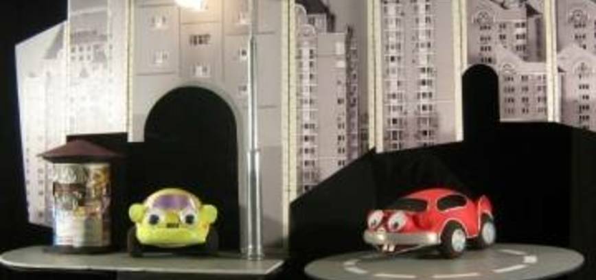 Spektaklis „Mažojo automobiliuko nuotykiai“