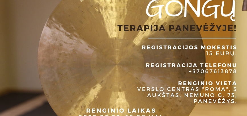 Gongų garsų terapija