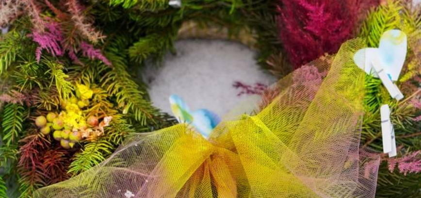 Dizaino studijos dirbtuvės „Kalėdinio vainiko dirbtuvės“