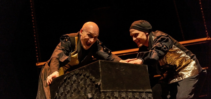 Dviejų dalių teatrinis blefas VOLPONĖ (rež. A. Giniotis)