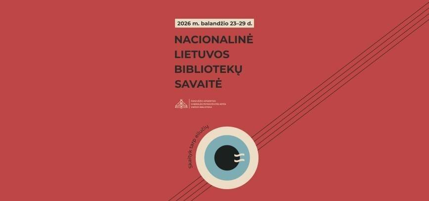 NACIONALINĖ BIBLIOTEKŲ SAVAITĖ