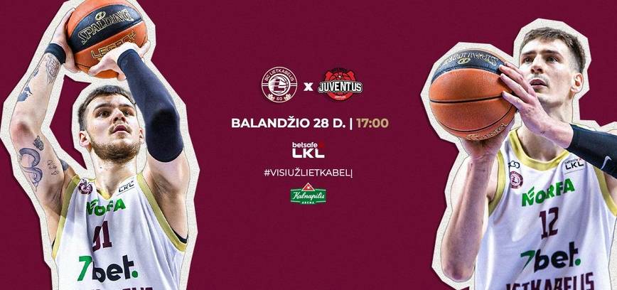 Panevėžio „7bet-Lietkabelis“ – Utenos „Uniclub Casino - Juventus“ | LKL