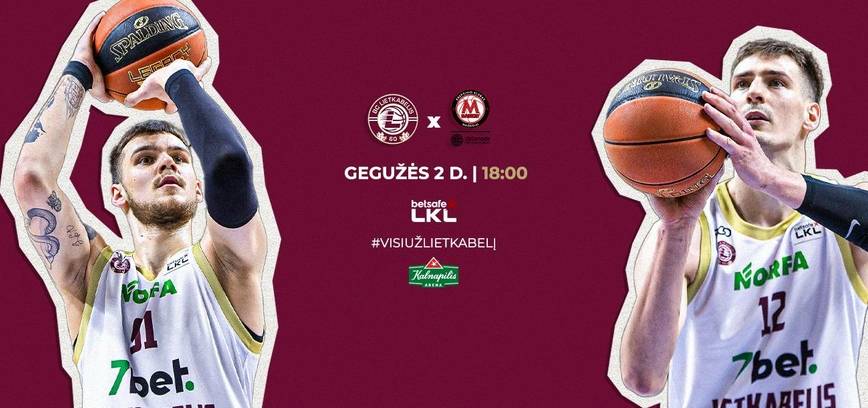 Panevėžio „7bet-Lietkabelis“ – Mažeikių „M Basket - Delamode“ | LKL