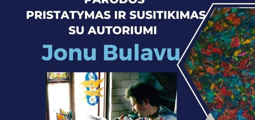 Abstrakčiosios tapybos parodoje - vasariška spalvų žaismė