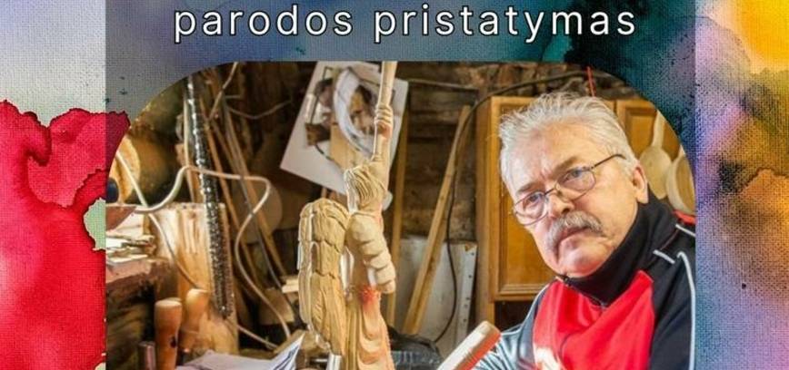 Susitikimas su Albertu Valikoniu ir jo parodos 