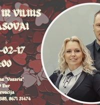 Violetos ir Viliaus Tarasovų koncertas „Aš taip myliu...“