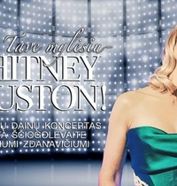 „Visada tave mylėsiu - Whitney Houston!“ gražiausių dainų koncertas su Rūta Ščiogolevaite ir Pauliumi Zdanavičiumi