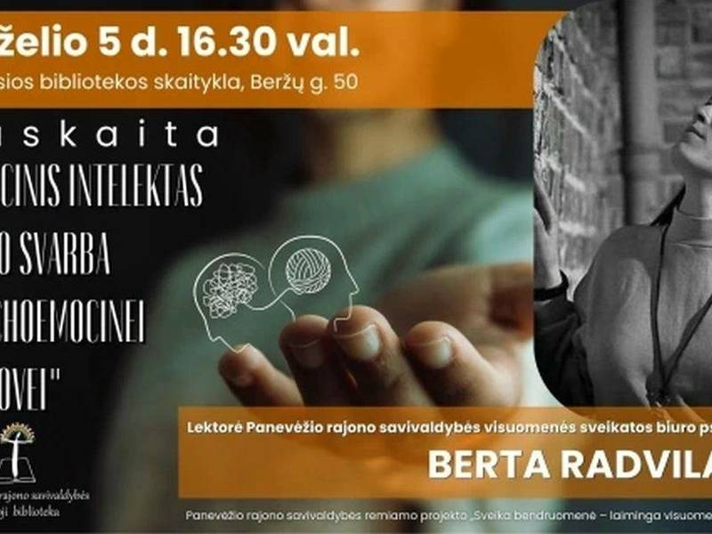 Emocinis intelektas ir jo svarba psichoemocinei gerovei