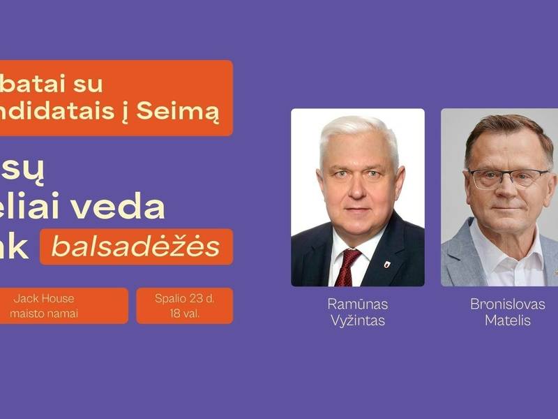 Debatai Nevėžio vienmandatėje apygardoje II Lemiama dvikova