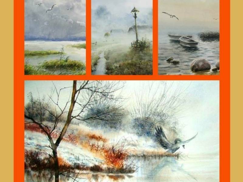  Anatolijaus Ščiogolevo akvarelės darbų parodos „Tarp žemės ir dangaus“ atidarymas