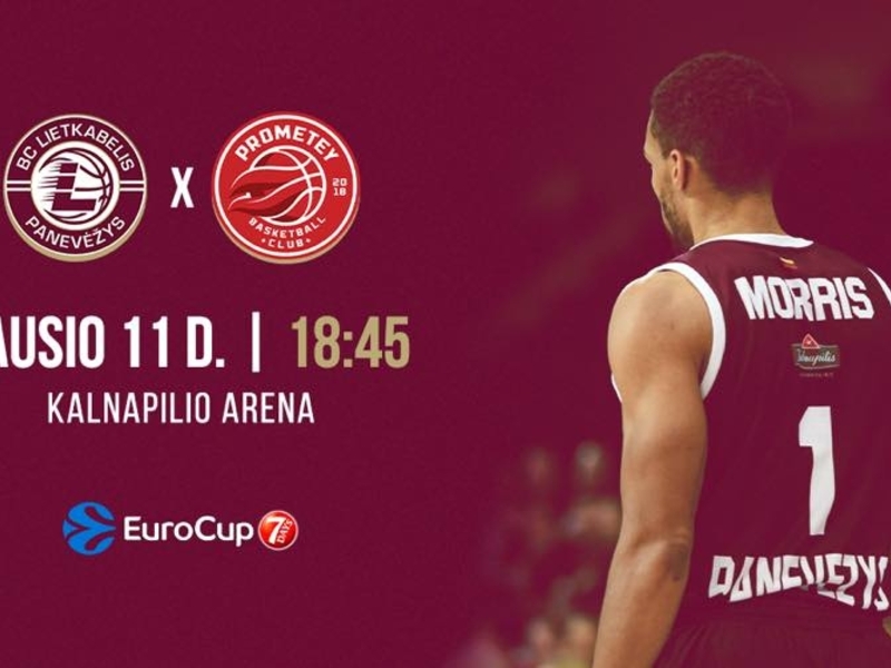 Eurocup: Panevėžio „7bet-Lietkabelis“ - Slobožanskės „Prometey“