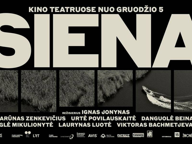 Filmo „SIENA" peržiūra. Susitikimas su kūrybine grupe