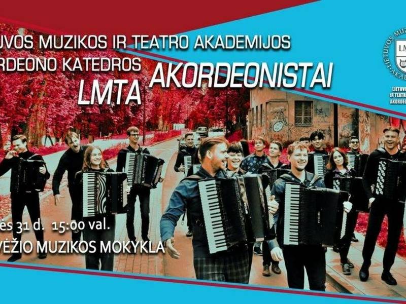 LMTA Akordeonų orkestro koncertas