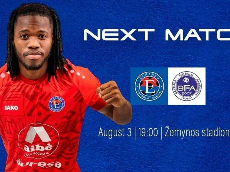 TOPsport A lygos“ rungtynės: FC „Ekranas“ – Vilniaus BFA