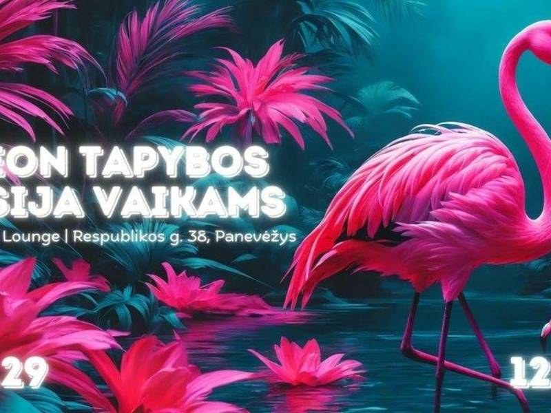 NEON TAPYBA Vaikams