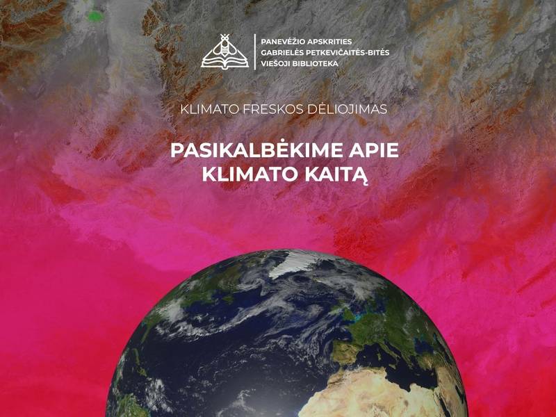 Pasikalbėkime apie klimato kaitą