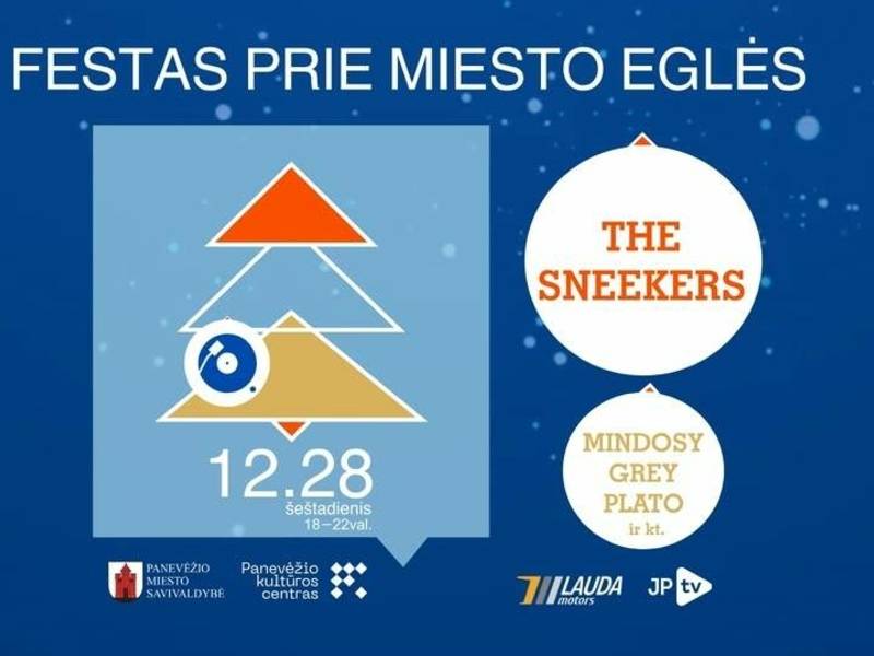 Festas prie miesto eglutės su THE SNEEKERS