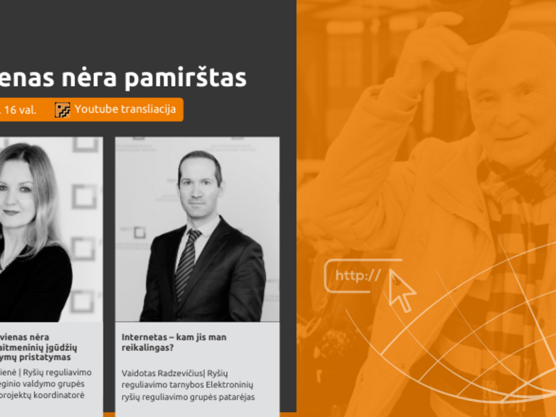 Paskaita „Internetas – kam jis man reikalingas?“