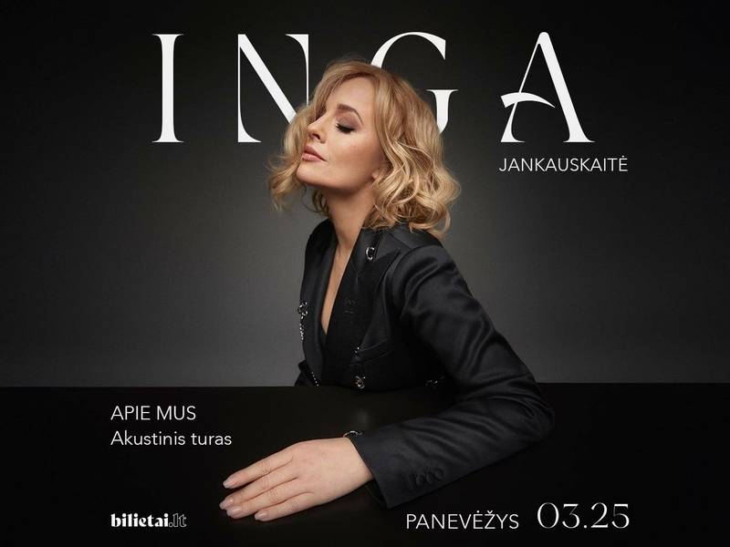 Ingos Jankauskaitės koncertas „Apie mus“
