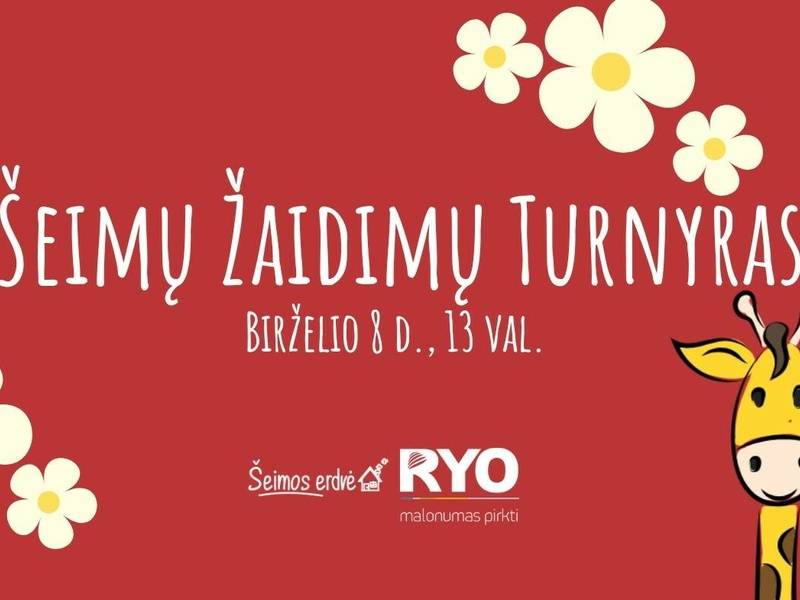 Šeimos žaidimų turnyras'25