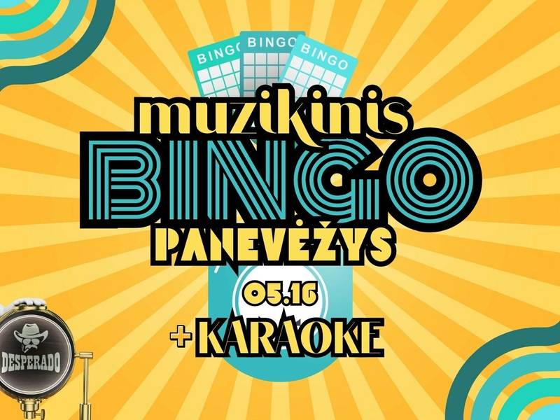 Muzikinis BINGO + KARAOKE