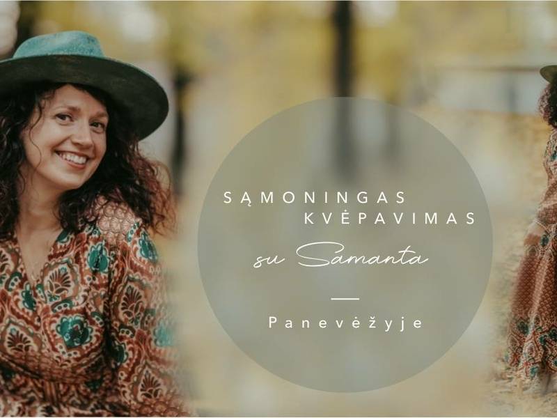 Sąmoningas kvėpavimas su Samanta