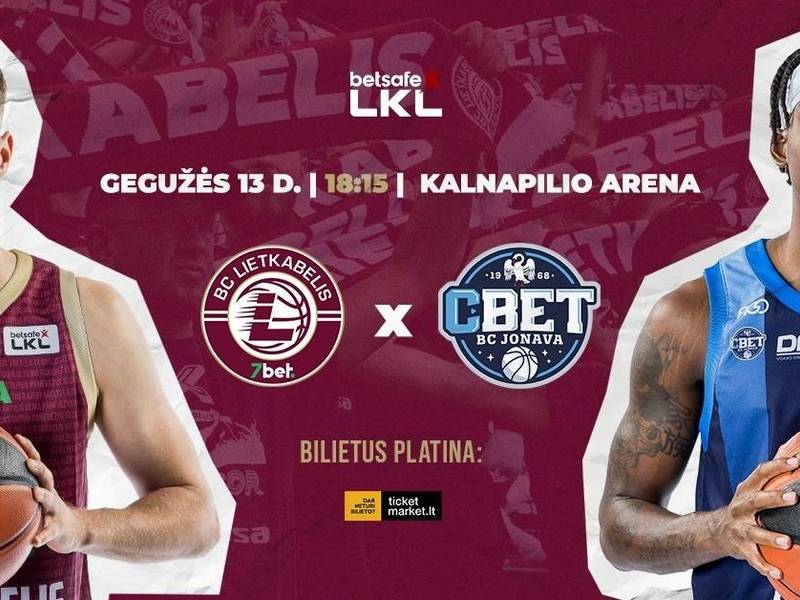 Betsafe-LKL čempionato rungtynės: Panevėžio „7bet-Lietkabelis“ – Jonavos „Cbet“