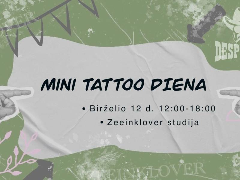 Mini Tattoo iena su Zeeinklover!