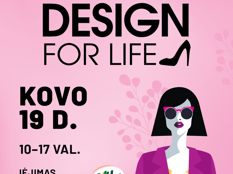 Mados ir grožio mugė „Design for life“
