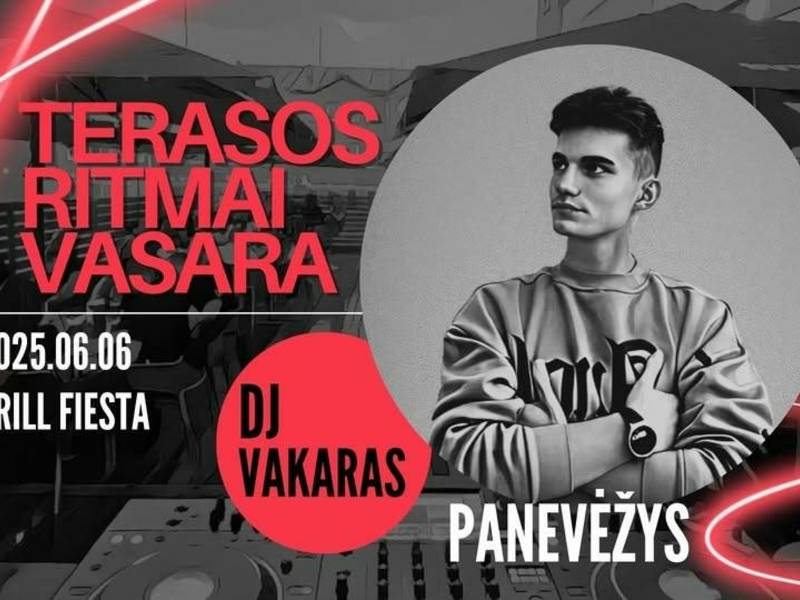 Terasos ritmai vasara