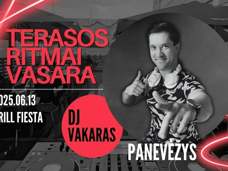Terasos ritmai vasara