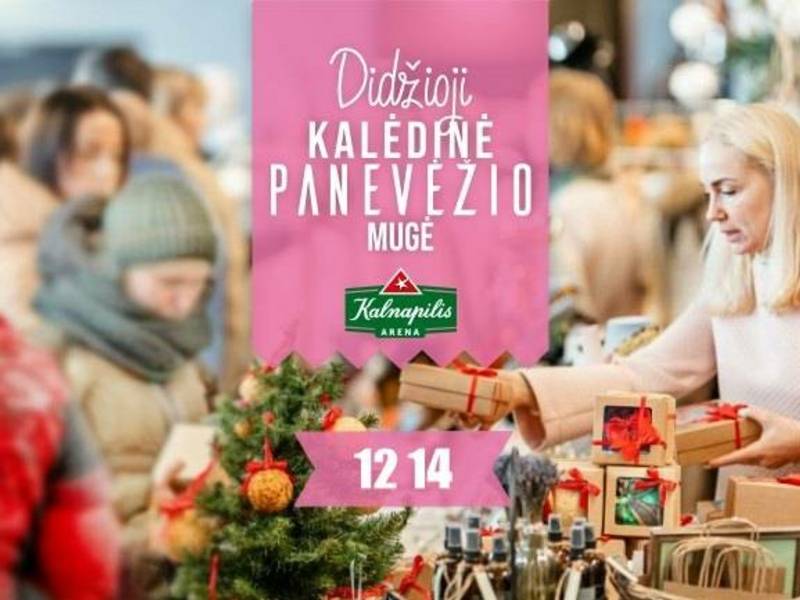 Didžioji kalėdinė Panevėžio mugė 2025