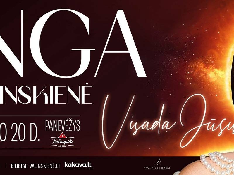 Ingos Valinskienės koncertas „Visada Jūsų“