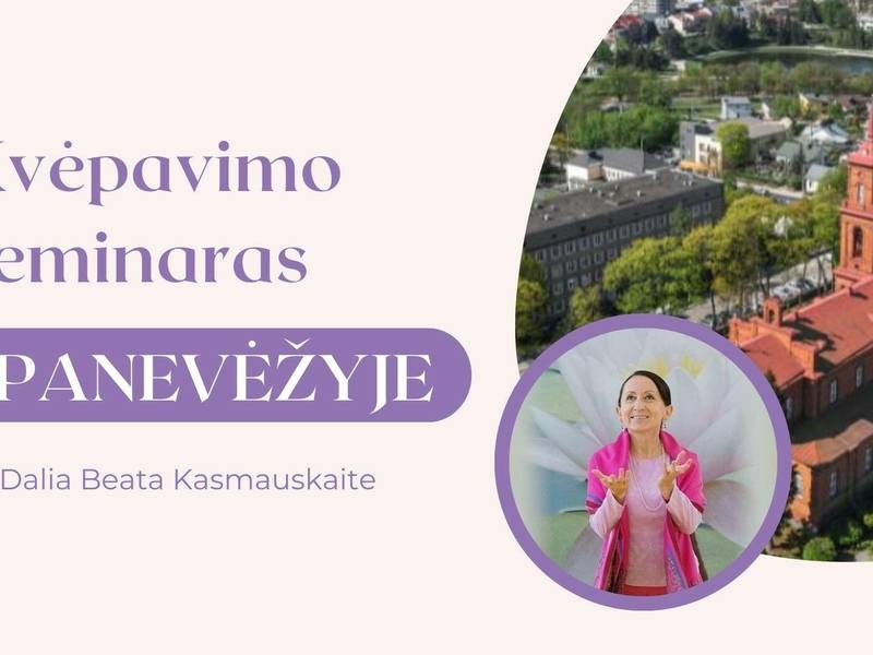 Kvėpavimo seminaras su Dalia Beata Kasmauskaite