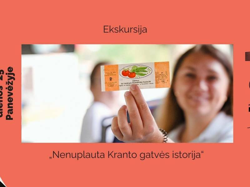 Europos paveldo dienos 2025: ekskursija „Nenuplauta Kranto gatvės istorija“